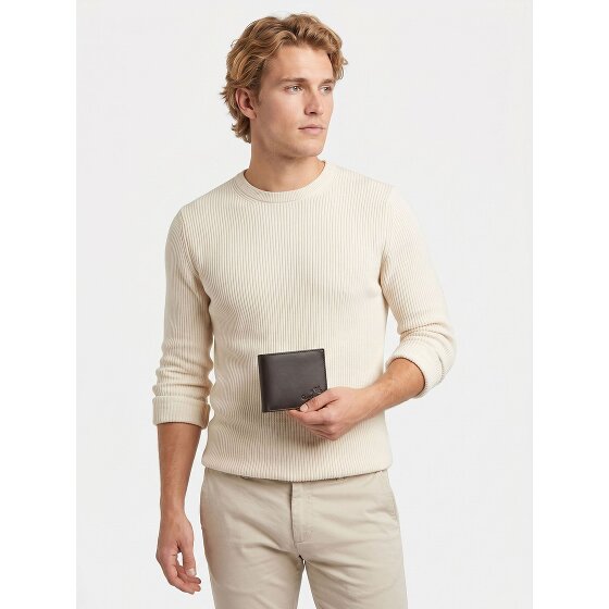 oxmox Leather Portafoglio Protezione RFID Vera Pelle 10 cm
