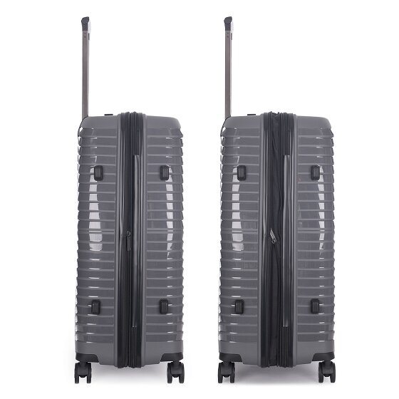 Stratic Bright+ 4 ruote Carrello L 76 cm con piega di espansione