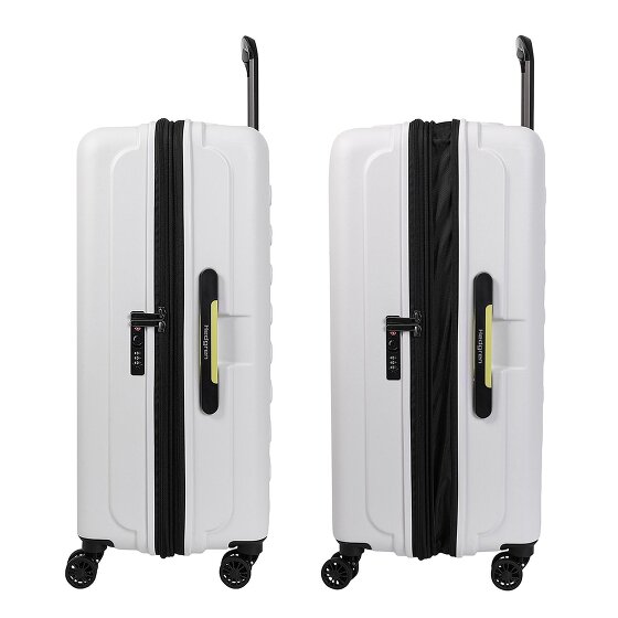 Hedgren Comby Grip 4 ruote Carrello L 74 cm con piega di espansione