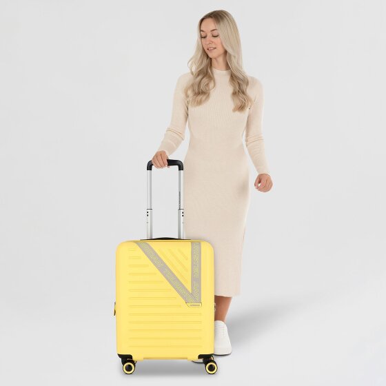 American Tourister Dynabelt 4 ruote Carrello della cabina 55 cm con piega di espansione