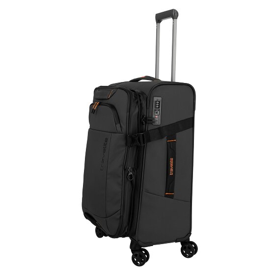 Travelite Briize 4 ruote Carrello M 67 cm con piega di espansione