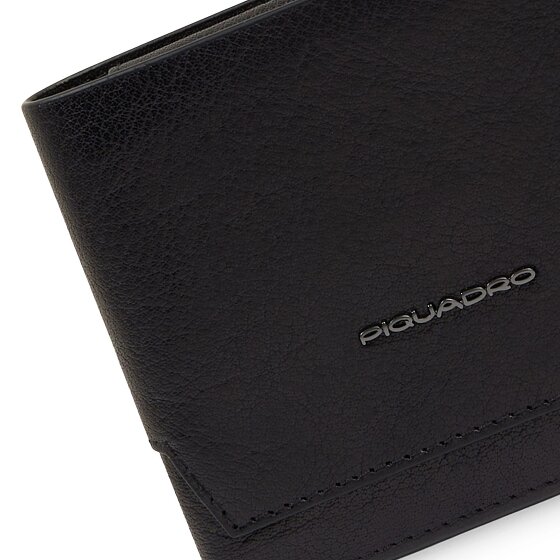 Piquadro Solm Portafoglio Protezione RFID Pelle 11 cm