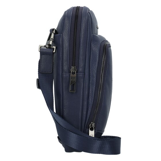 Piquadro Carl Borsa a tracolla Pelle 22 cm
