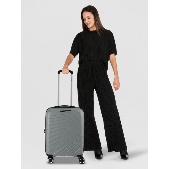 Benzi 5808 4 ruote Carrello della cabina 55 cm con piega di espansione