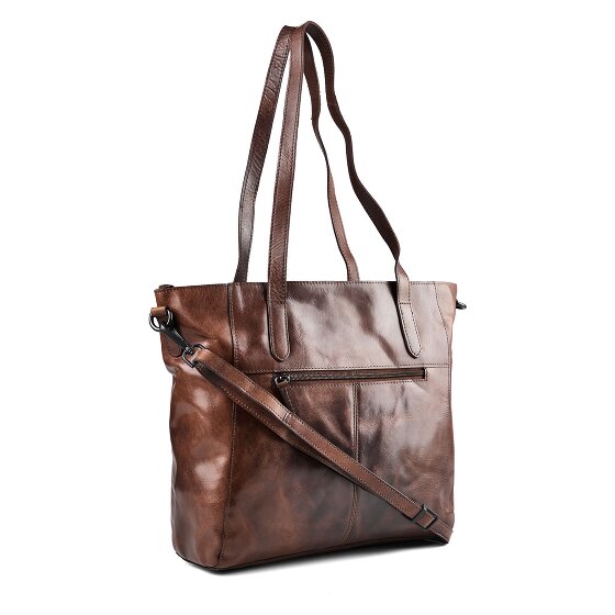 Greenburry Newport Borsa a spalla Vera Pelle 33 cm Vano porta PC