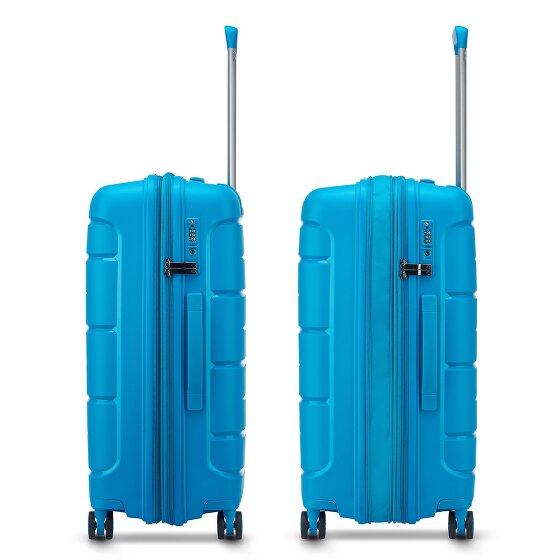 MODO by Roncato Starlight 3.0 4 ruote Set di valigie 3 pezzi con piega di espansione