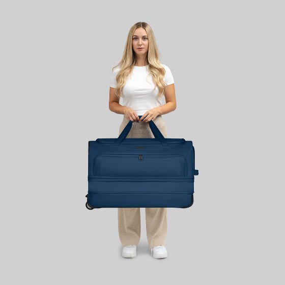 Redolz Duffle Essentials Borsa da viaggio a 2 ruote 70 cm L con patta di espansione