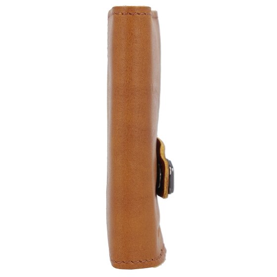 Tru Virtu Click & Slide Natural Custodia per carta di credito Pelle 7 cm
