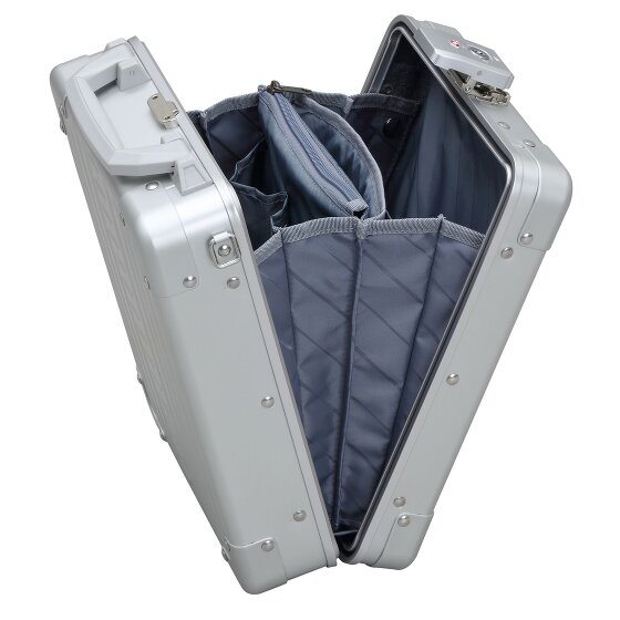 Aleon Cartella verticale in alluminio Scomparto per laptop da 24 cm