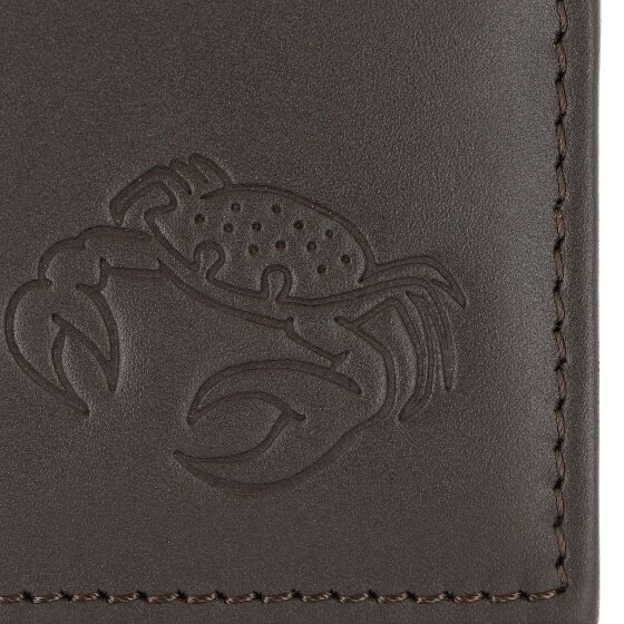 oxmox Leather Portafoglio Protezione RFID Vera Pelle 11 cm