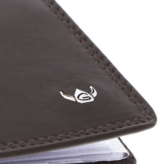 Golden Head Polo Identity Card Case RFID in pelle 9 cm