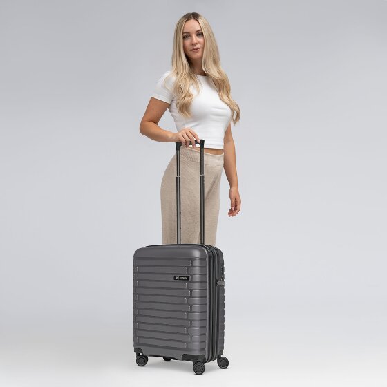 Pactastic Collection 04 THE CABIN + 4 ruote Carrello della cabina S 55 cm con piega di espansione