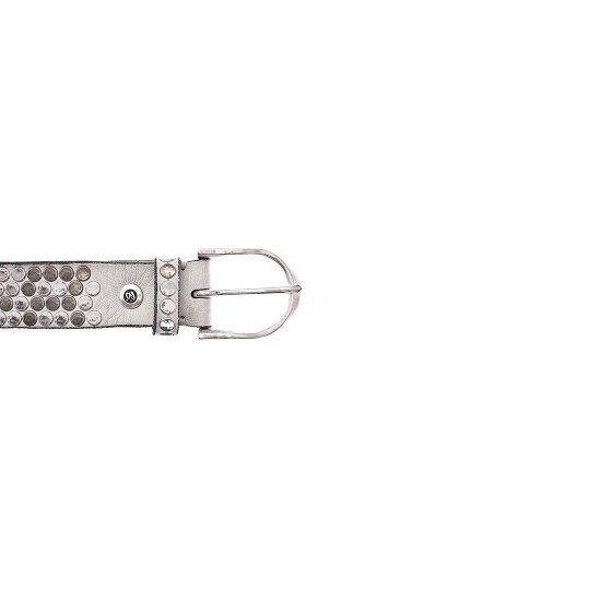 b.belt Cintura con borchie in pelle