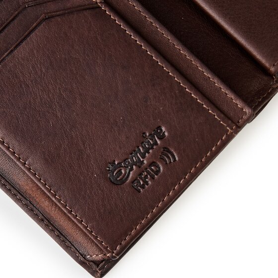 Esquire Chicago Portafoglio Protezione RFID Pelle 9.5 cm