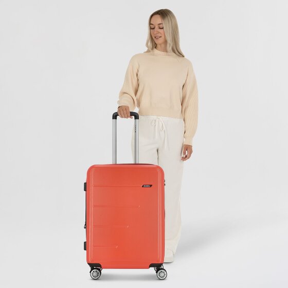 Gabol Future Plus 4 ruote Carrello 66 cm con piega di espansione