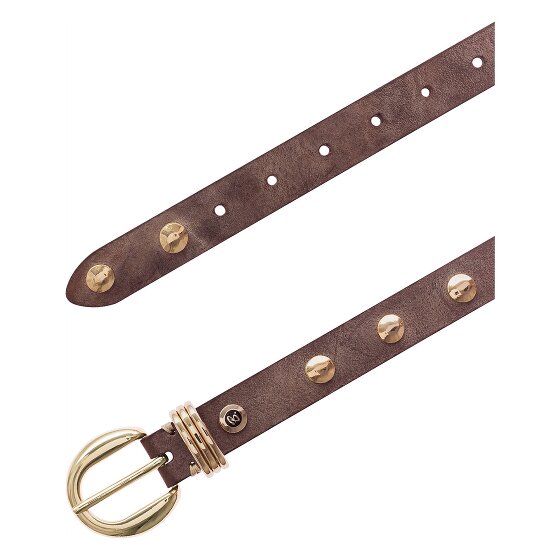 b.belt Cintura con borchie Vera Pelle