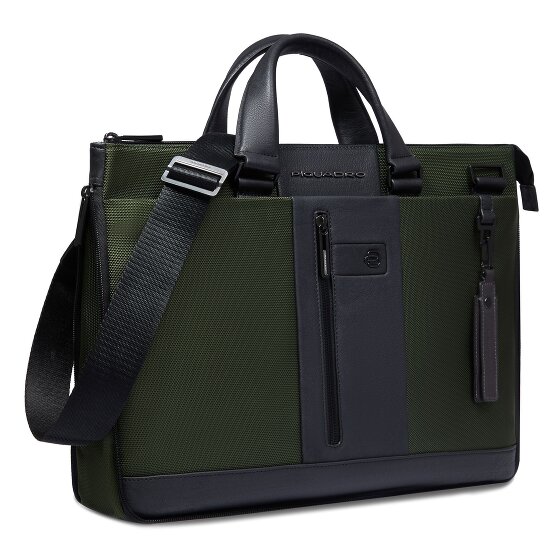 Piquadro Brief 2 Valigetta Protezione RFID Pelle 42 cm Scomparto per laptop