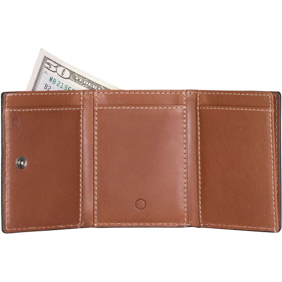 Jekyll & Hide Texas Custodia per carta di credito Protezione RFID Pelle 7 cm