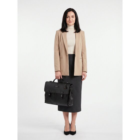 The Bridge Biagio Cartella Messenger Vera Pelle 41 cm Vano porta PC