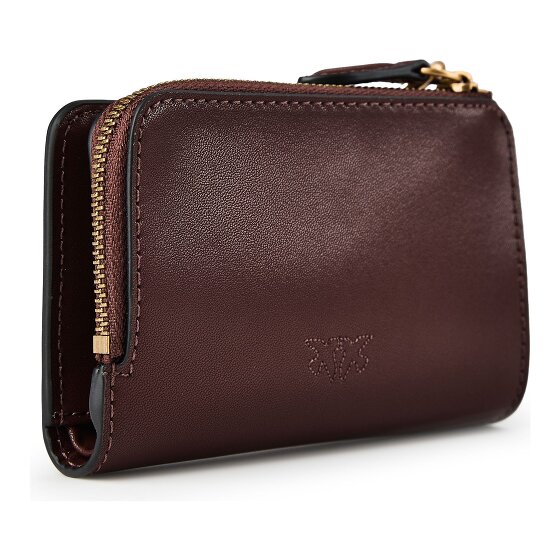 PINKO Love Wallet Portafoglio Vera Pelle 12 cm