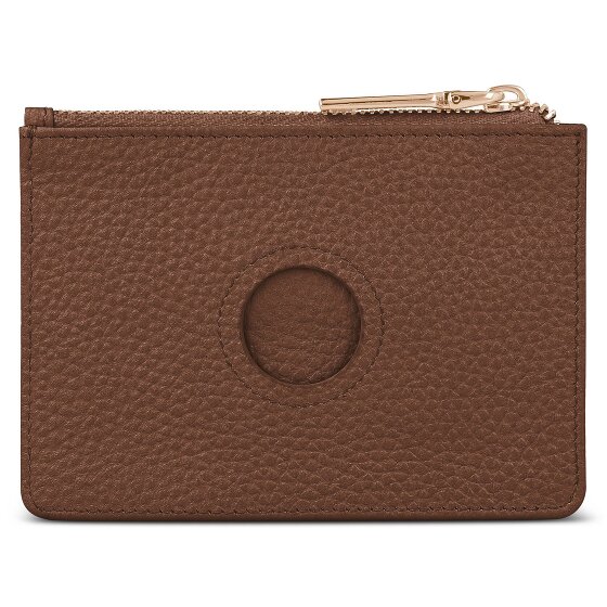Lazarotti Bologna Portachiavi in pelle 11,5 cm con scomparto per air tag