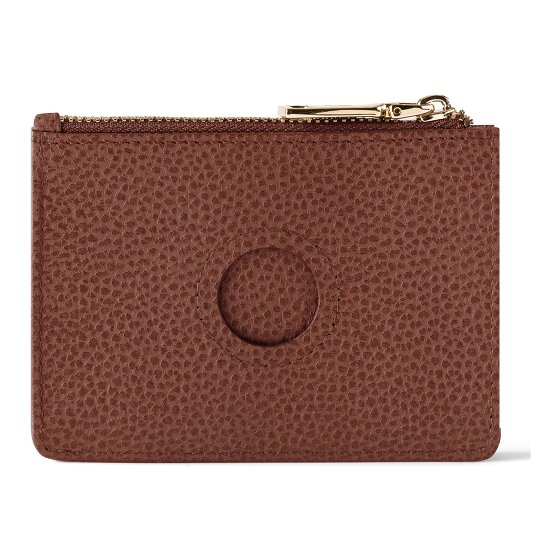 Lazarotti Bologna Portachiavi in pelle Portacarte in pelle 11,5 cm con scomparto per air tag