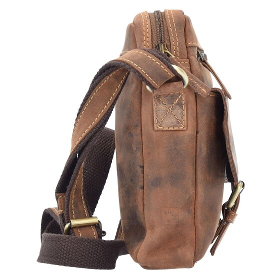 Greenburry Borsa a tracolla vintage in pelle 20 cm Greenburry Borsa a tracolla vintage in pelle 20 cm