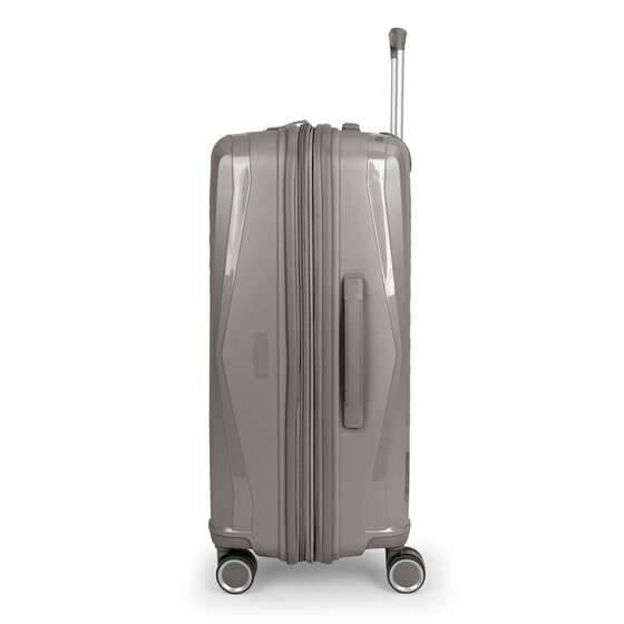 Gabol Queens 4 ruote Carrello M 64.5 cm con piega di espansione