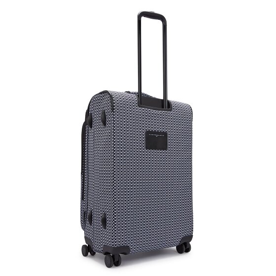 Kipling New Youri Spin M 4 ruote Carrello M 68 cm con piega di espansione