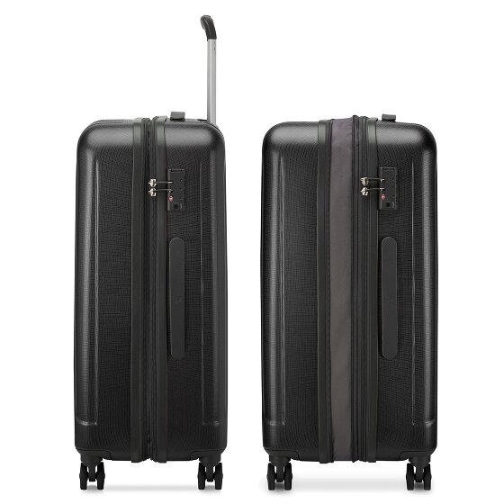 Roncato Kinetic 2.0 4 ruote Set di valigie 3 pezzi con piega di espansione