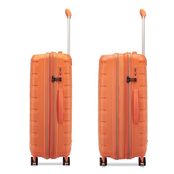 Roncato Skyline 2.0 4 ruote Set di valigie 3 pezzi con piega di espansione