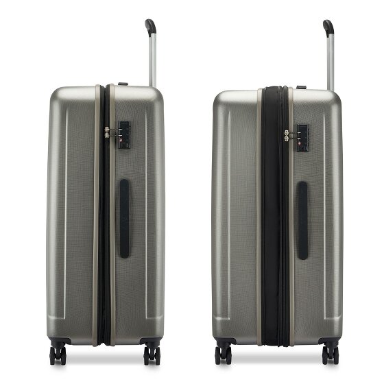 Roncato Kinetic 2.0 4 ruote Set di valigie 3 pezzi con piega di espansione