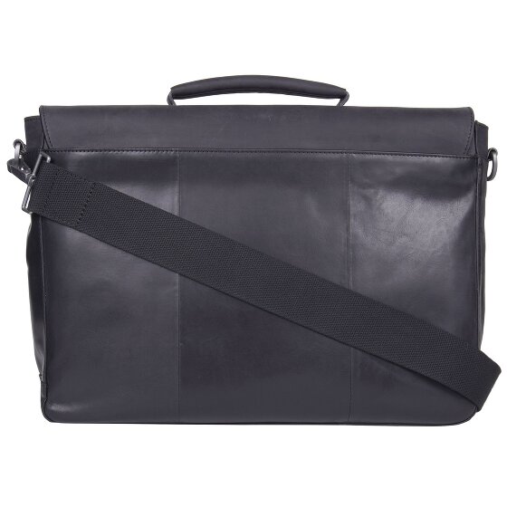 Strellson Cartella Brick Lane in pelle 41 cm Scomparto per laptop Strellson Cartella Brick Lane in pelle 41 cm Scomparto per laptop