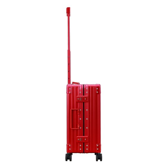 Aleon Traveler International Trolley cabina a 4 ruote in Alluminio, 55 cm