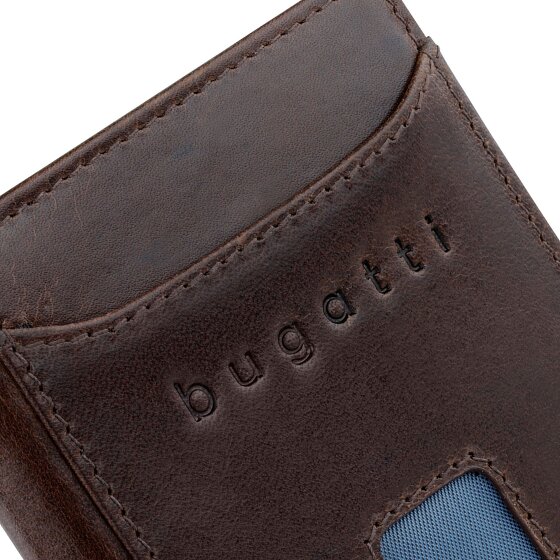 bugatti Secure Slim Portafoglio Protezione RFID Pelle 8 cm