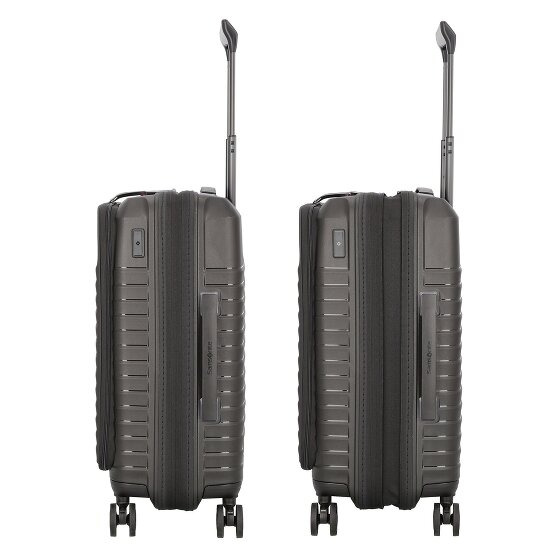 Samsonite Intuo 4 ruote Carrello della cabina 55 cm Scomparto per laptop con piega di espansione