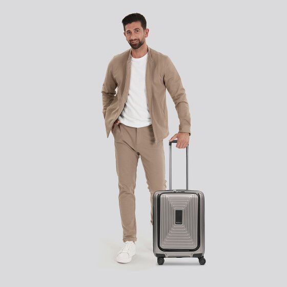 Redolz Essentials 14 4 ruote Carrello della cabina S 55 cm Scomparto per laptop con piega di espansione