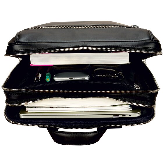 Leonhard Heyden Montreal Zaino da lavoro Pelle 44 cm Scomparto per laptop