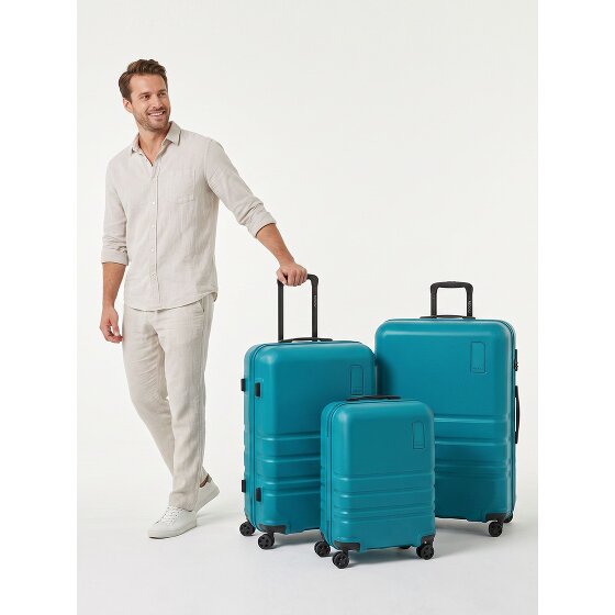 Redolz Pro ABS 4 ruote Set di valigie 3 pezzi espandibile