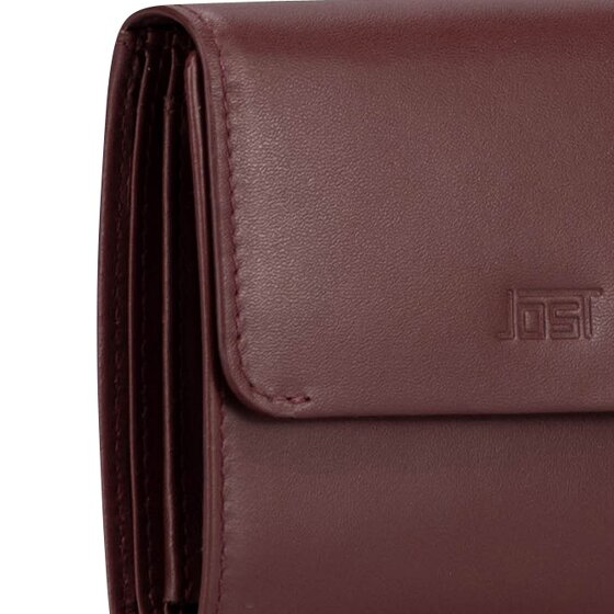 Jost Arva Portafoglio Protezione RFID Vera Pelle 12 cm