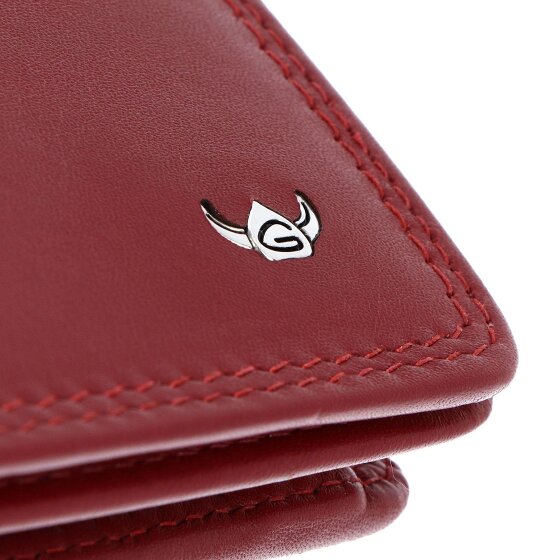 Golden Head Polo Portafoglio Protezione RFID Vera Pelle 12 cm