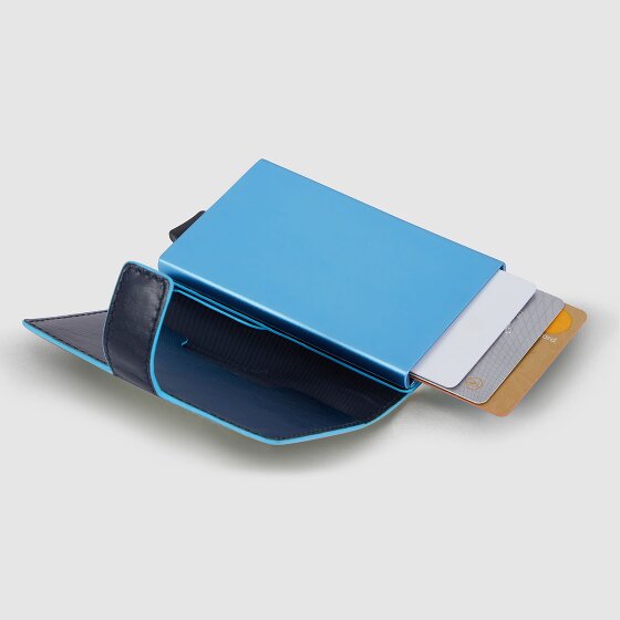 Piquadro B2 Custodia per carta di credito Protezione RFID Pelle 6.5 cm