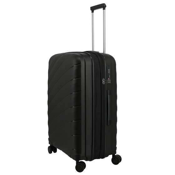 Travelite Buran0 4 ruote Set di valigie 3 pezzi con piega di espansione