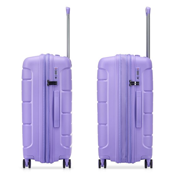 MODO by Roncato Starlight 3.0 4 ruote Set di valigie 3 pezzi con piega di espansione