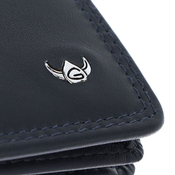 Golden Head Polo Portafoglio Protezione RFID Vera Pelle 11 cm