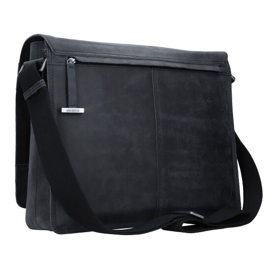 Strellson Richmond Messenger in pelle 39 cm Scomparto per laptop