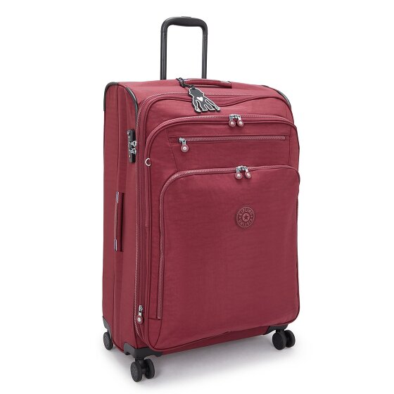 Kipling Basic New Youri Spin 4 ruote Carrello L 76 cm con piega di espansione