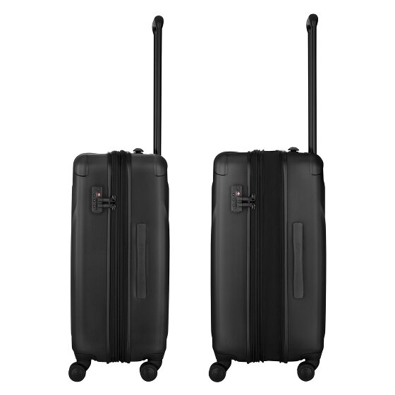 Wenger Oryson 4 ruote Carrello M 65 cm con piega di espansione