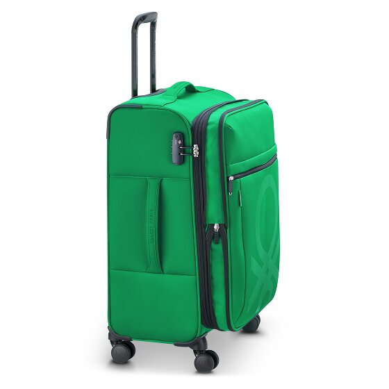 Delsey Paris x United Colors of Benetton Colour Block Set di valigie a 4 ruote 3 pezzi.