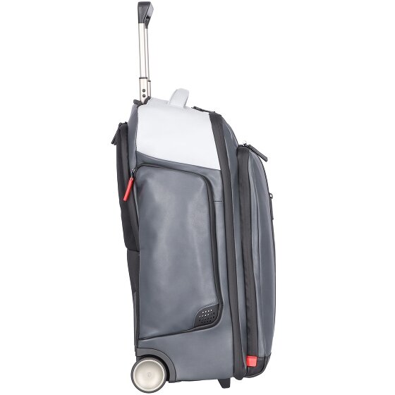 Piquadro Zaino Urban a 2 ruote Trolley in pelle 54 cm Scomparto per laptop